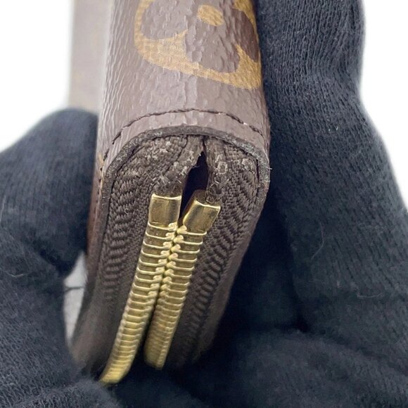 LOUIS VUITTON Portefeuille Clemence Monogram Rose Ballerine M61298 - Picture 4 of 13